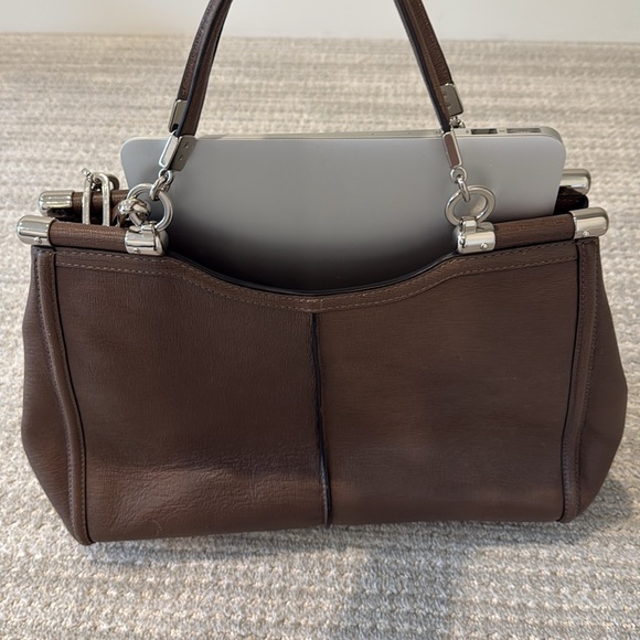 Coach briefcase shoulder purse - Picture 9 of 9